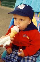 Ice Cream Cone in Bar Harbor