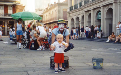 Alexander and the performance artist