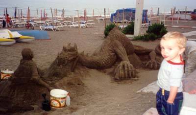 Sand sculpture