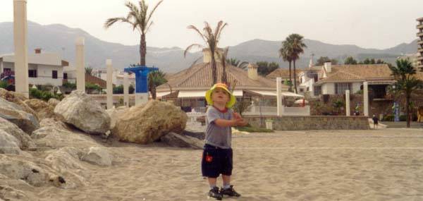 Beach at Torremolinos