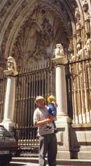 The cathedral in Toledo