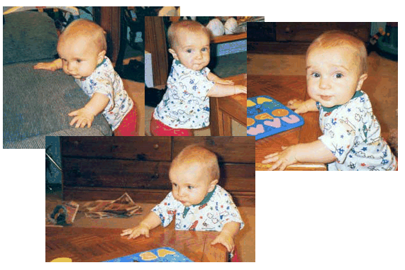 Strolling around the coffee table